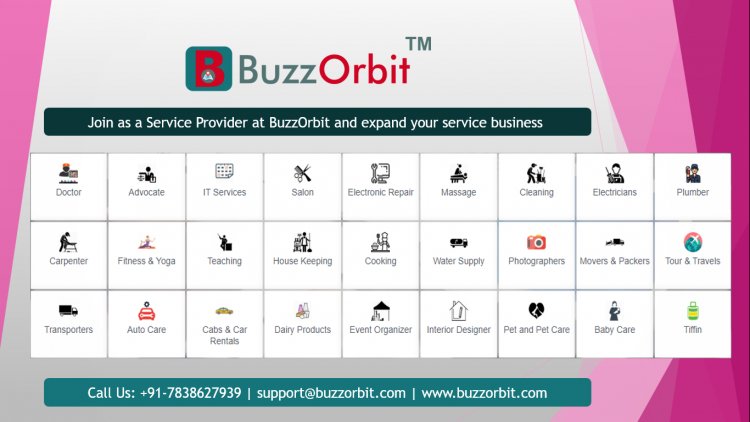 Join as a Service Provider at BuzzOrbit™