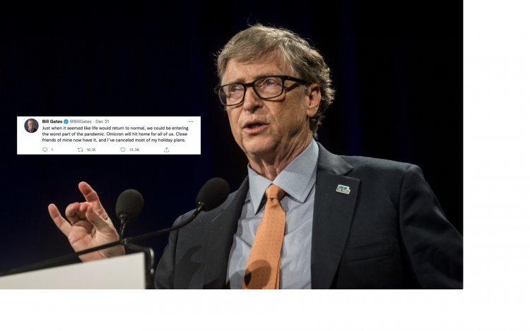 Omicron is spreading faster than any virus in history: Bill Gates