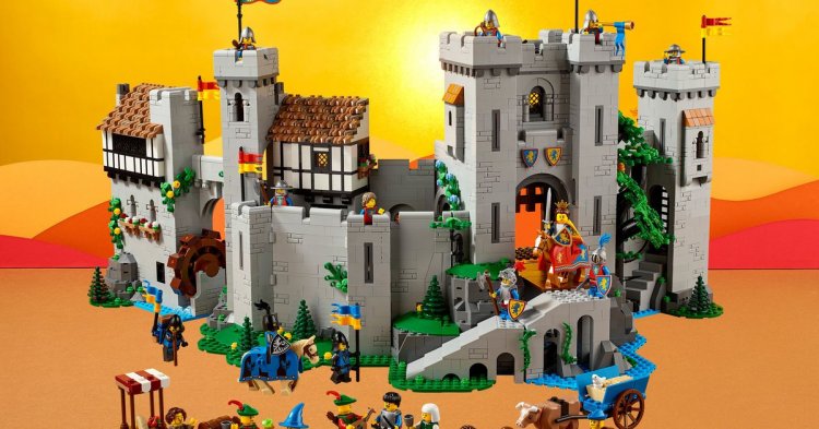 $400 Lion Knights from Lego's, Castle is a love letter to my childhood