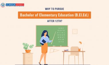 Why Pursue to Bachelor of Elementary Education (B.El.Ed.) After 12th
