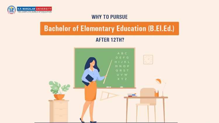 Why Pursue to Bachelor of Elementary Education (B.El.Ed.) After 12th