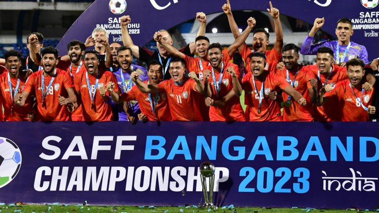 India and Kuwait Tied in SAFF Championship Final