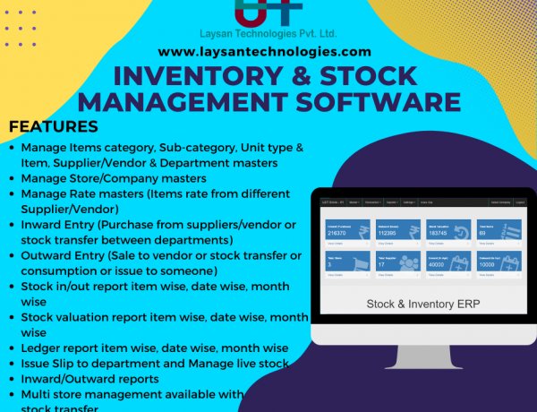 Inventory Management Software: Say Goodbye to Spreadsheets with Laysan Technologies