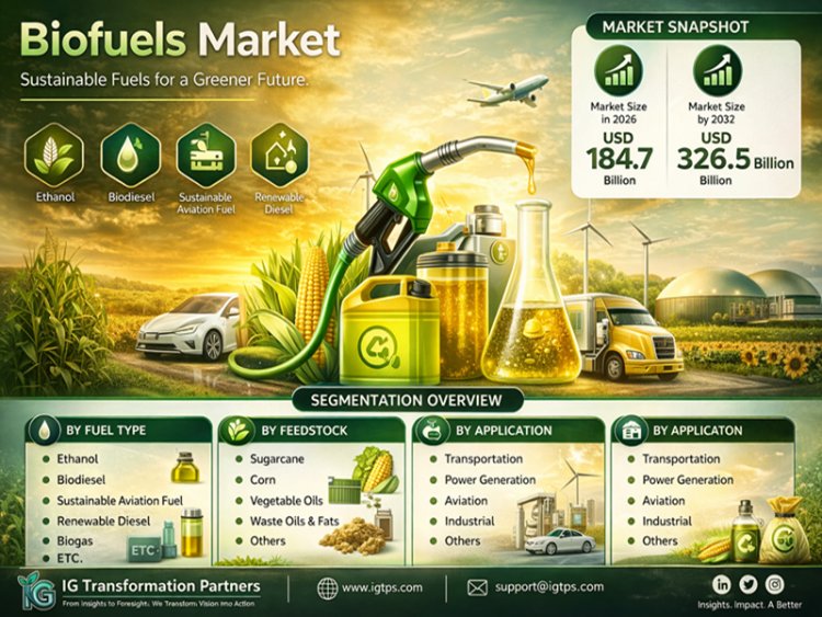 Biofuels Market Growth Accelerates as Global Decarbonization Efforts Gain Momentum
