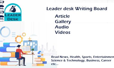 Leader Desk - The Free Voice of India to Write Articles free