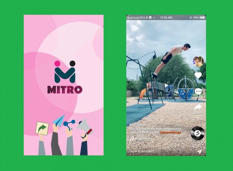 Mitro is a free app for Recording Short Videos and Social Networking Platform